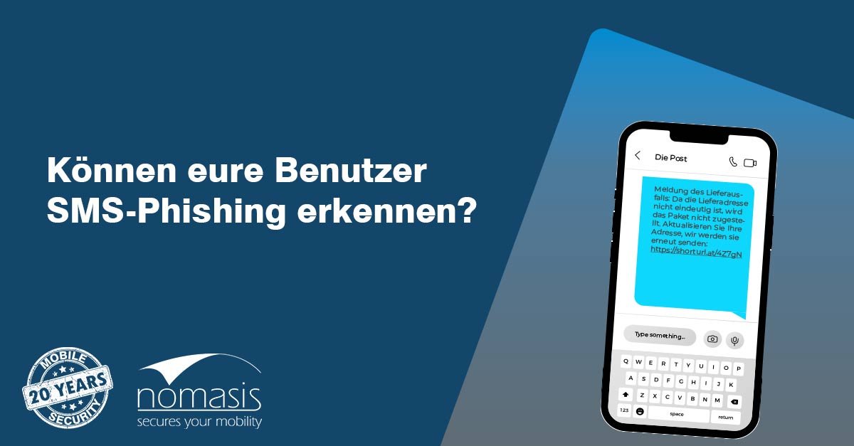 Smishing Mobile Sicherheit CEO-Fraud